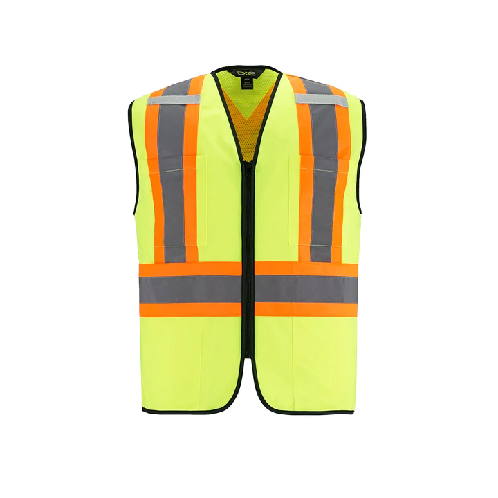 Veste de sécurité Haute Visibilité avec fermeture éclair - L01150