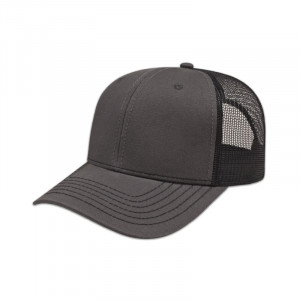 Custom Flat Bill Cap with Mesh Back